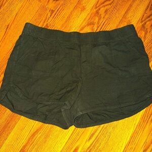 Maurice’s navy green loose fit shorts with pockets women XXL
